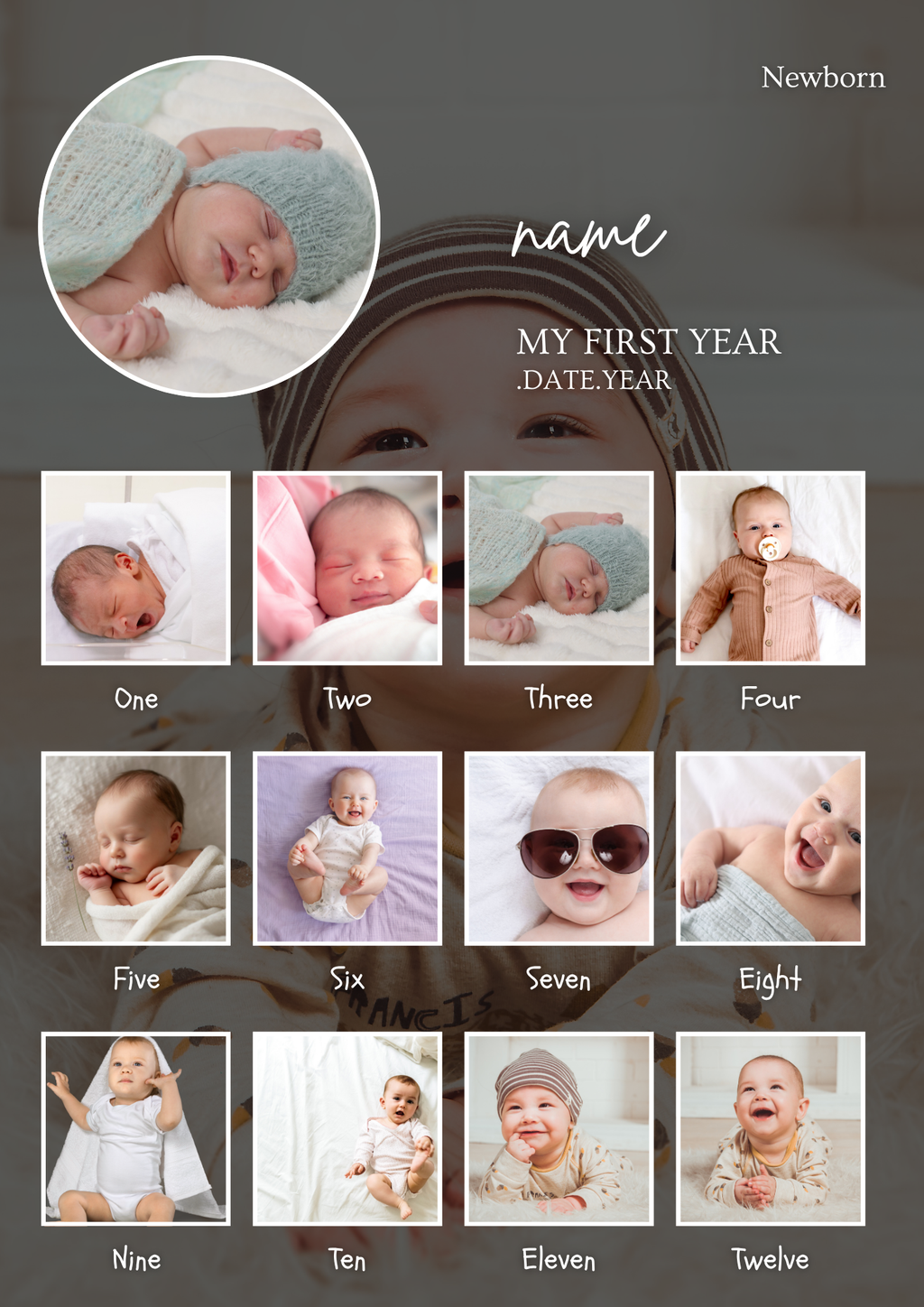 Baby Birthday Photobook