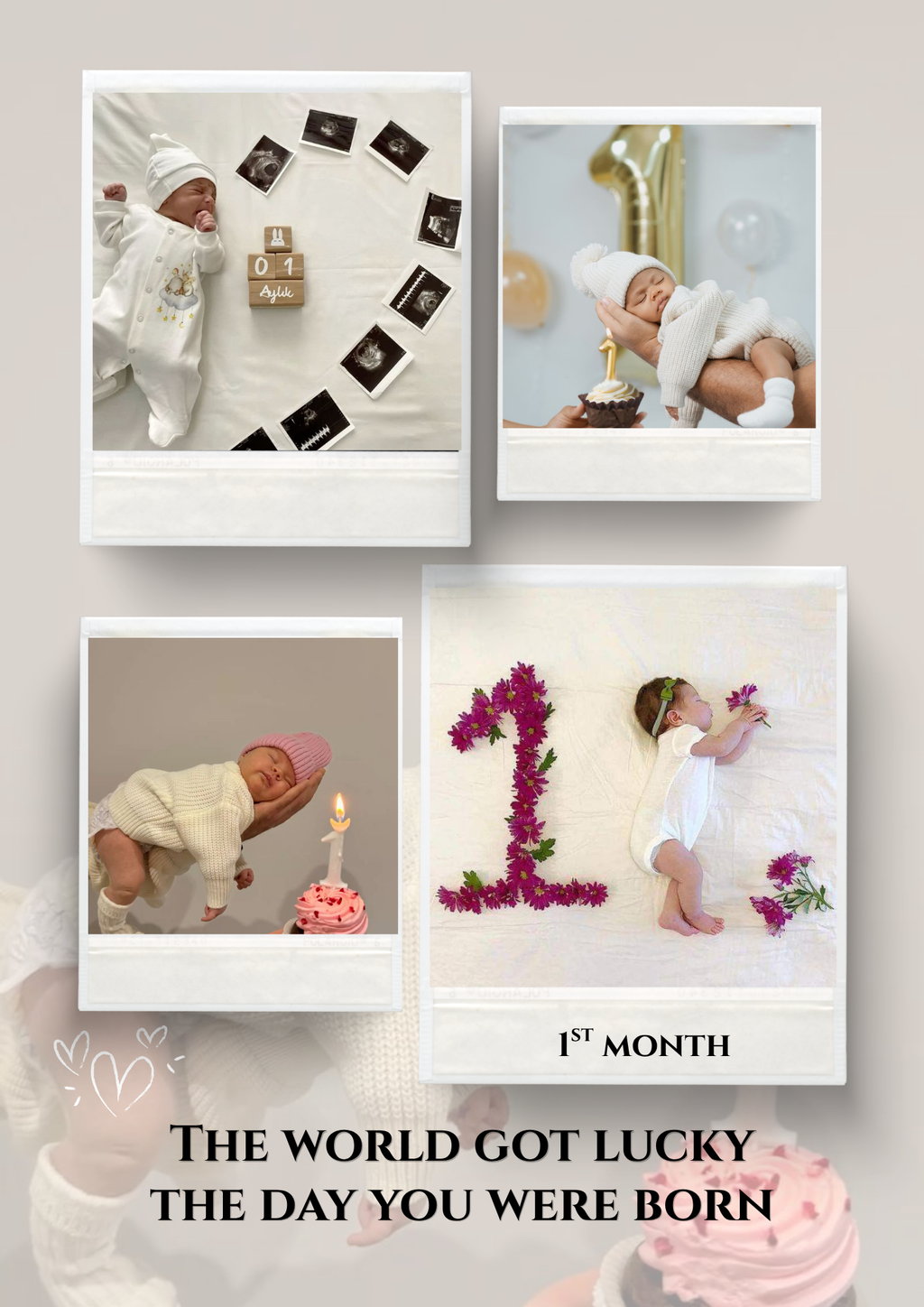 Baby Birthday Photobook
