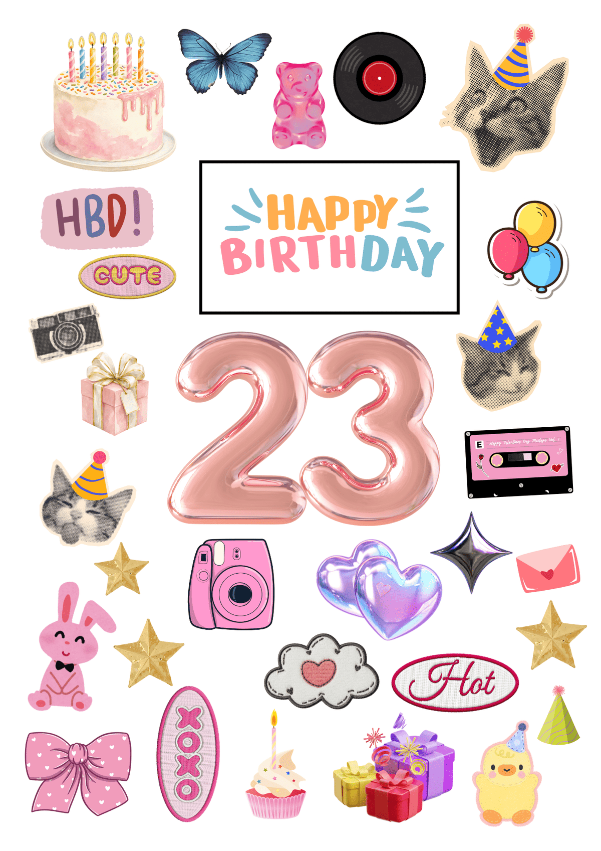 A4 Custom Sticker Sheets image 1